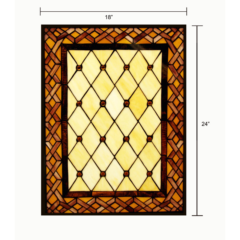 Panneau de vitrail Fine Art Lighting