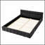 Structure de lit rembourrée en tissu chenille épais et tête de lit confortable pour un sommeil amélioré et un style moderne-483809108-483809110
