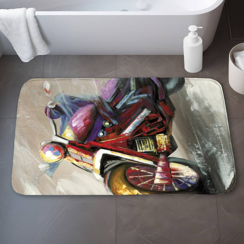 Chavanon Microfiber Non-Slip Bath Mat