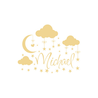 Text & Numbers Non-Wall Damaging Wall Decal