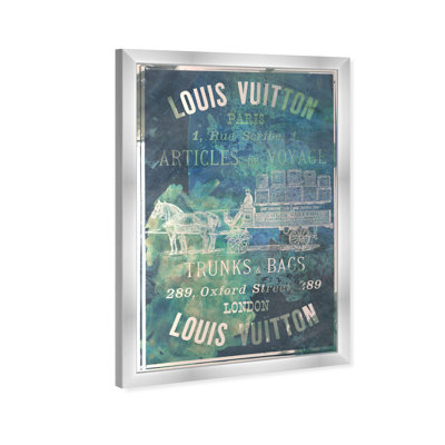 Articles de mode et glamour sur les panneaux routiers - Impression sur toile