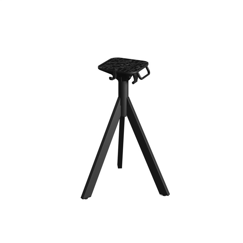 Flournoy Folding Outdoor Bistro Table , cm W cm D, Black, 72cm H x 40cm W x 40cm D