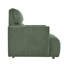 Oversized Chair with Storage Ottoman, Dark Green