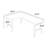 Walnut L-Shaped Solid Wood desk-111069092-111069090