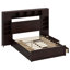 Lit en bois avec armoire-501988101