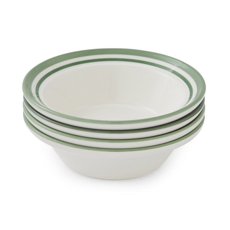 Portmeirion, Potters Stripe - Soup Plate, Green