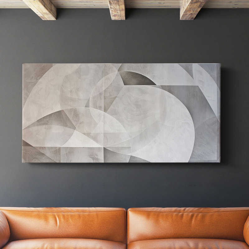 Abstract Series 1 #III-Gallery Wrapped Canvas, 24" H x 48" W