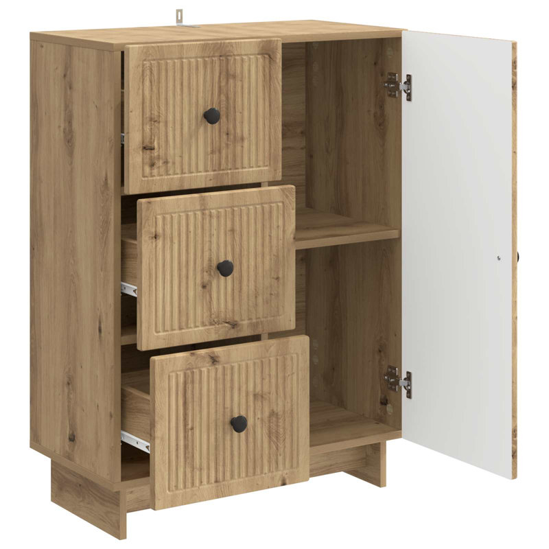 66cm Sideboard, Artisan Oak