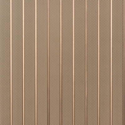 Murs en lattes de bois en polystyrène de L 112 po x l 12 po x P 0,3 po Honeycomb 279 pi. Ca.