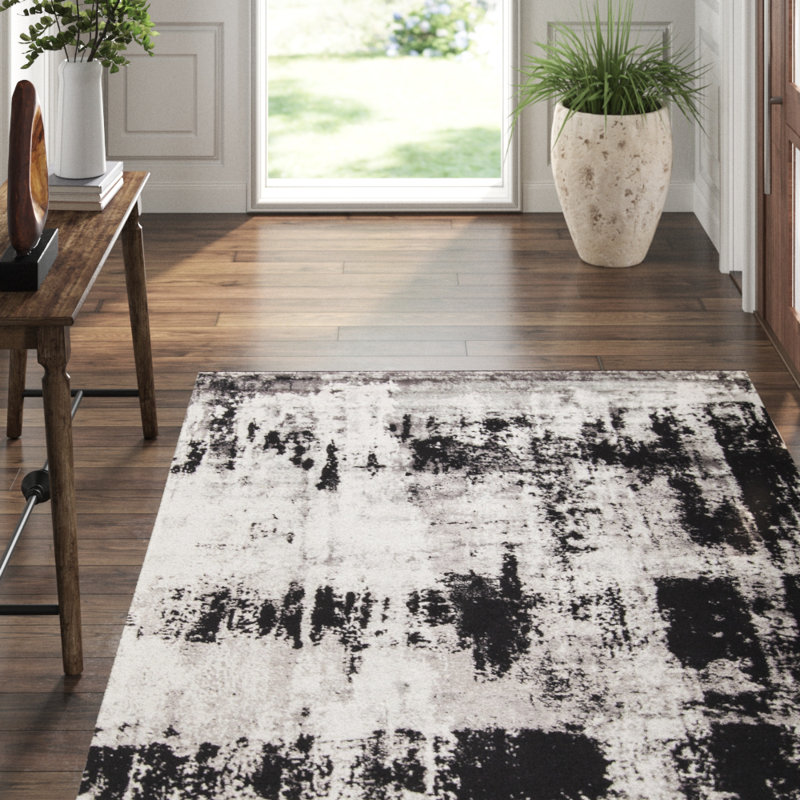 Timeless Abstract Area Rug, Rectangle 7' x 10'