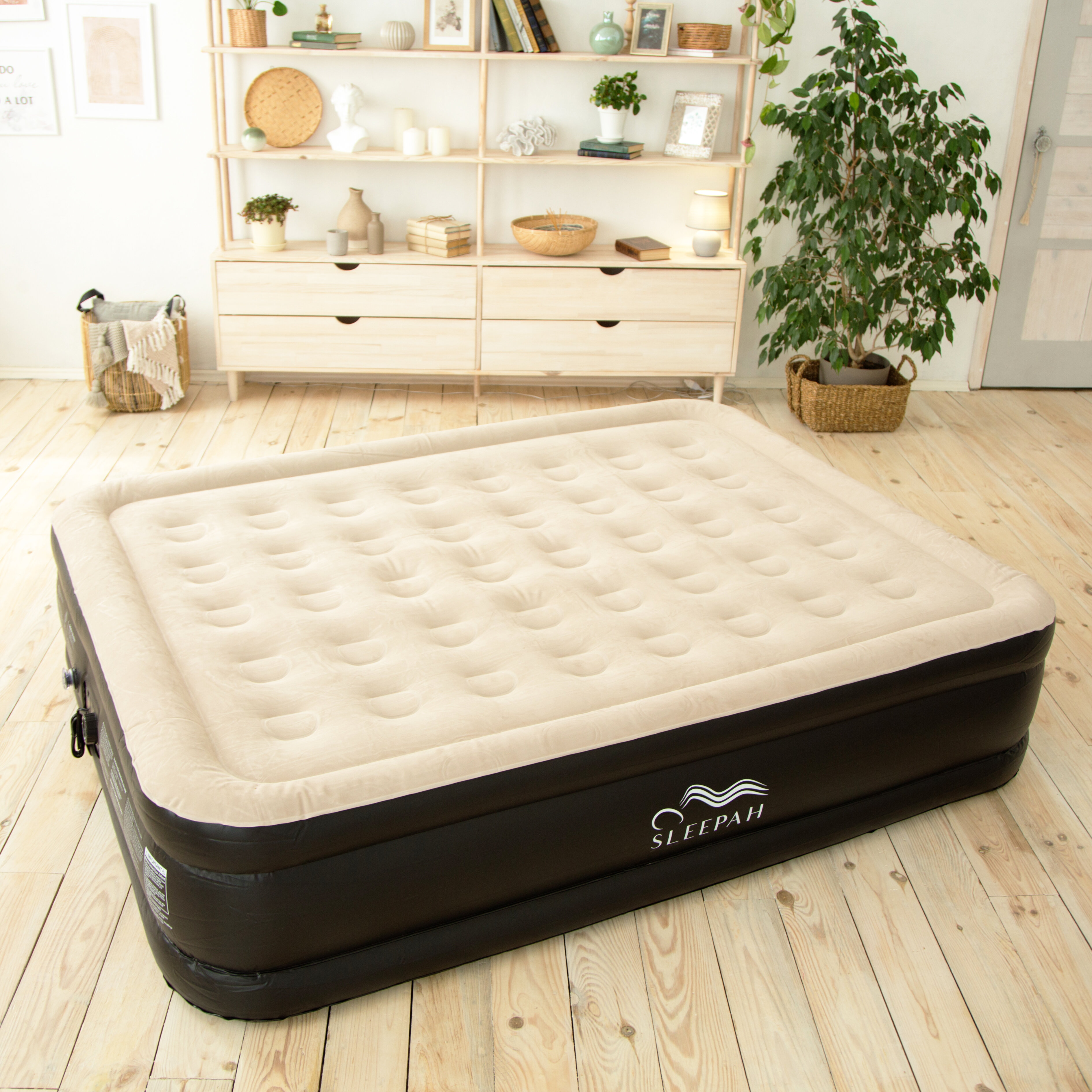 Queen Size 18 Luxury Double High Air Mattress