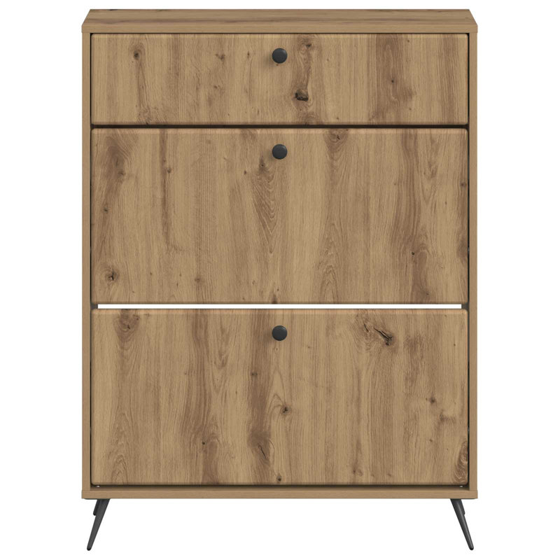 Shoe Storage, 103 cm H x 78 cm W x 24 cm D, Artisan Oak