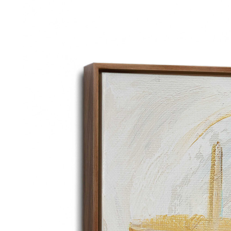 Subtle Nativity by Mackenzie Kissell Art Print, 18 W x 24 H, Brown, Framed Canvas