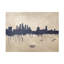 «Tampa Florida Skyline Concrete» par Michael Tompsett, impression sur toile tendue-513537678
