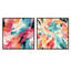 Dainel - Ensemble de 2 reproductions d'art abstrait-102581595-102581594
