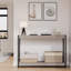 Console Farmhouse, table de vestibule, canapé à 2 niveaux de style lattes avec tablette, consoles pour vestibule, salon, couloir, vestibule-2131321373
