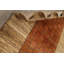 Tapis décoratif en laine noué à la main de conception unique 6 pi 5 po x 9 pi 9 po Ivoire/brun