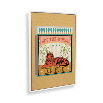 Strike I by Veronique Charron Art Print