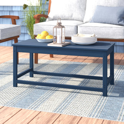 Laguna Rectangular Outdoor Coffee Table , 32.5 " W 17.5 " D