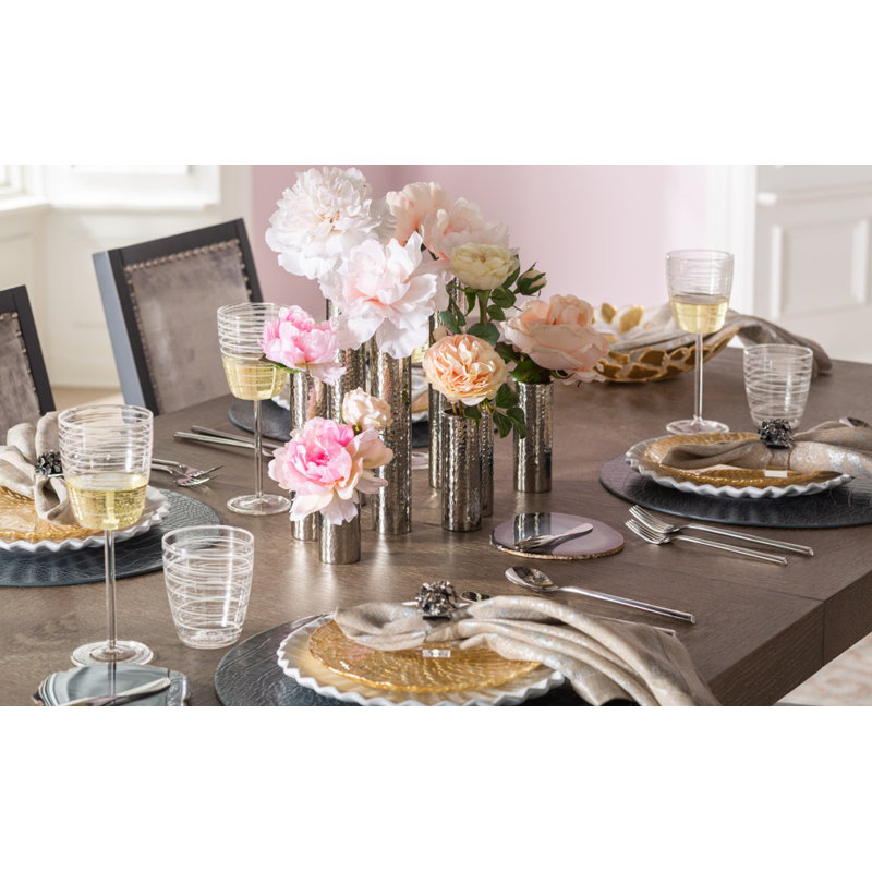 Rufolo Handmade Glass Salad/Dessert Plate