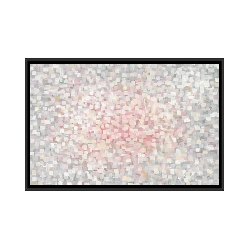 «Subtlety», reproduction sur toile, H 18 po x l 26 po x p 1,5 po, Toile avec cadre noir, Pas de tapis