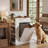 10 Gallon Tilt-Out Trash Cabinet with Drop Leaf, Drawer & 3 Side Shelves, White