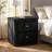 Gianni 2-Drawer Velvet Nightstand-479758679
