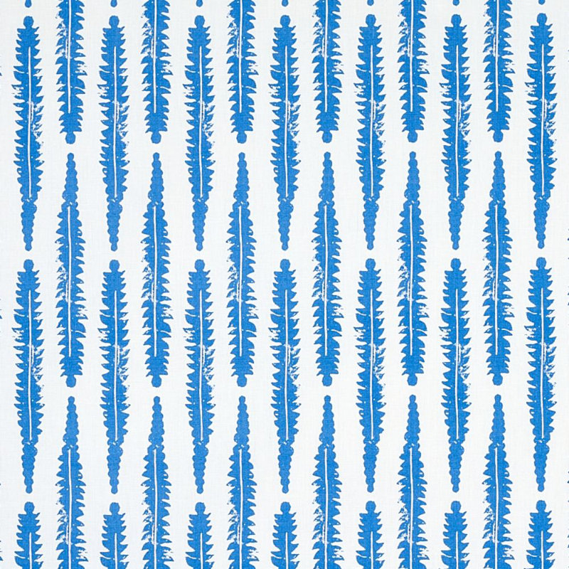 Tissu Schumacher x Molly Mahon, Bleu