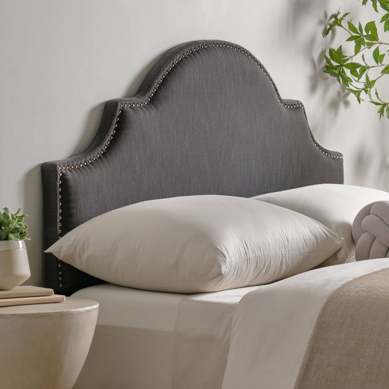 Danni-Leigh Upholstered Headboard, Grey, Full/Queen
