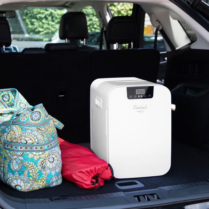 Cooluli Concord 0.7 Cubic Feet Portable Countertop Mini Fridge, White
