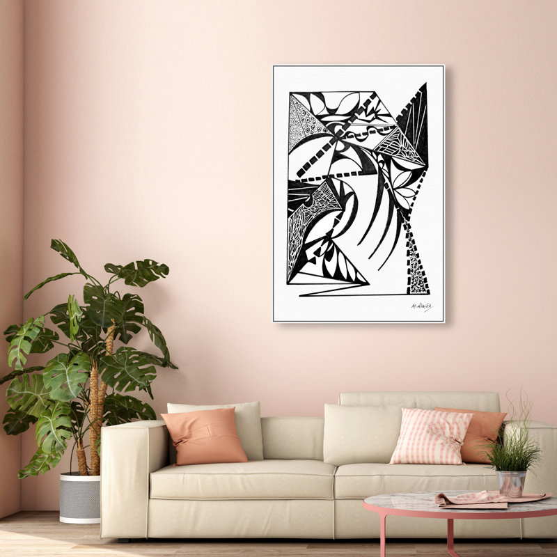 Manuel Roman - Warrior In Armor Print by Oliver Gal, 31"H x 21"W, White Floater Frame