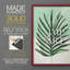 Impression encadrée Verging Palm I-Premium - prête à être accrochée - aucun clou requis - aucun clou requis-1737995889-1737995890