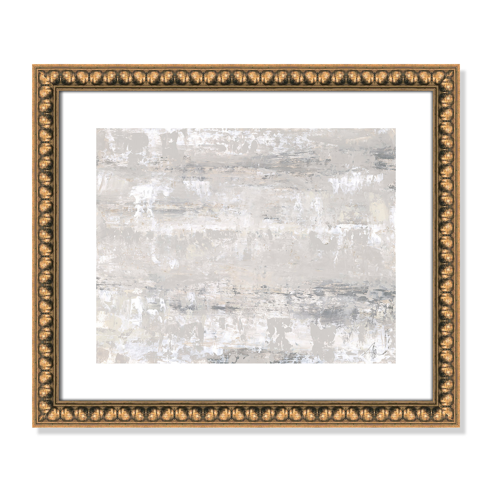 Tryston "Desert Winds" Print by Filippo Ioco, Gold Bead Framed Paper, 16" H x 19" W x 1.13" D