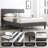 DeCoro Mornington Upholstered Platform Bed w/ Metal Frame-25804247-128093799
