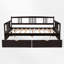 Lit de jour double en bois massif-110842904-111860679