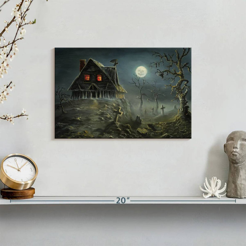 Kelan Haunted Hill House, 8" H x 12" W