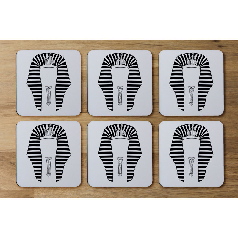Square 6 Piece Coaster Set