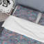 Bleu floral cachemire - ensemble de housse de couette abstrait - microfibre de polyester-1326313510