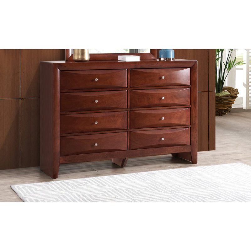 Commode de chambre beige moderne - coin bloqué pour la stabilité et le style des meubles: avec construction