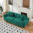 " modern 3-seater flannelette sofa | spring-wrapped cushions | stylish metal feet | 4 throw pillows | living room & bedroom-1476217122