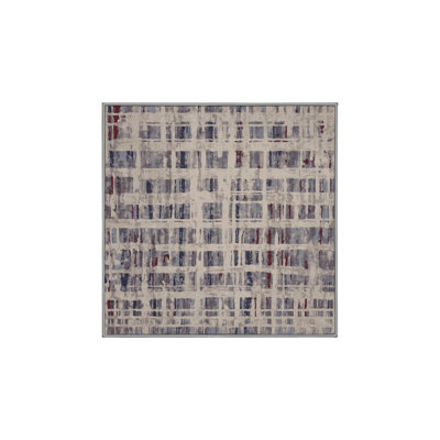 Machine Washable Gray Area Rug