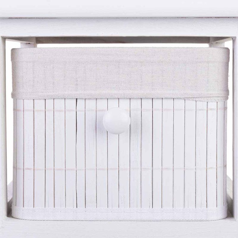 Anissa 26cm W 4 - Drawer Chest of Drawers, White