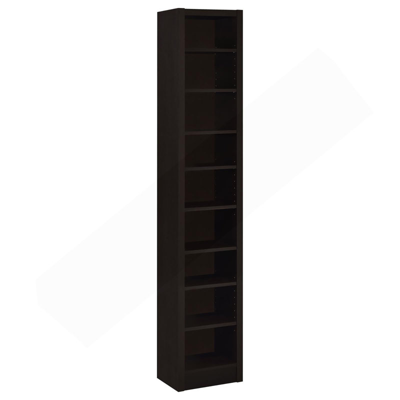 Eliam 71-Inch 9-Shelf Bookcase Cappuccino