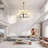 12-light 2-Tier Fabric Chandelier Classic/ Traditional Chandelier For Living Room