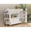 Commode à langer avec plateau large, 3 tiroirs, commode blanche