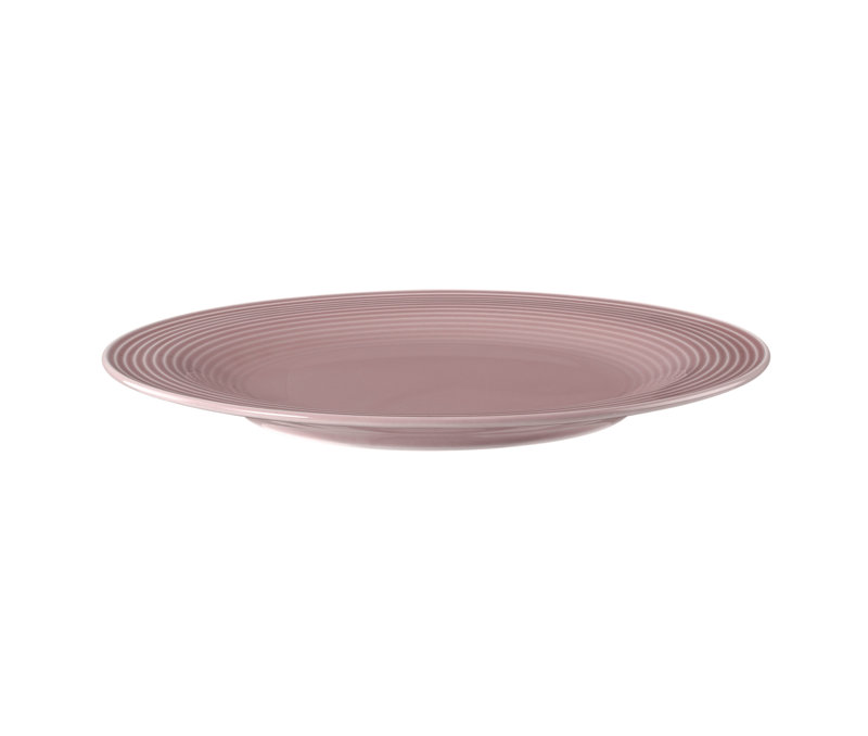 23cm Porcelain Bread And Butter Plate, Pink