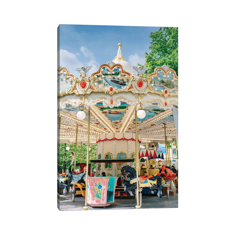 Tuileries Garden III by Bethany Young - Print on Canvas, 30.48cm H x 20.32cm W x 1.91cm D, Wrapped Canvas