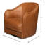 Braxton Swivel Club Chair