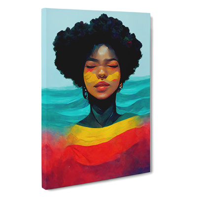 Marvellous Woman - Wrapped Canvas