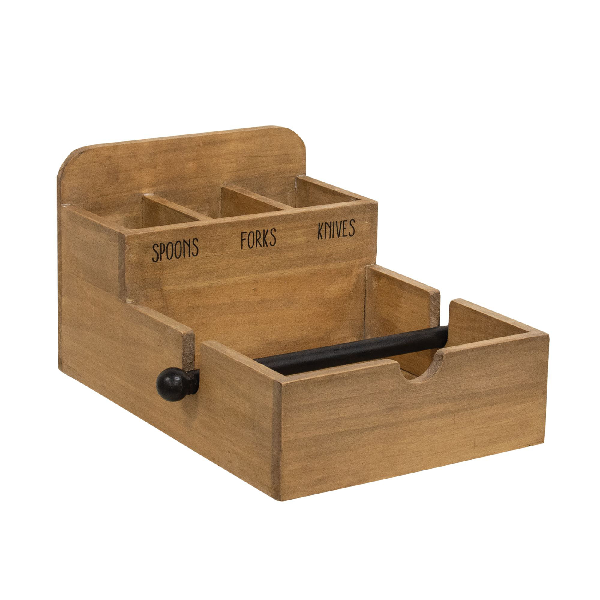 Gracie Oaks Wood Flat Napkin Holder Wayfair